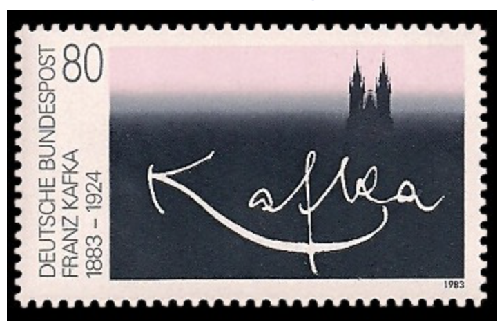 Sondermarke zu Franz Kafkas 100. Geburtstag